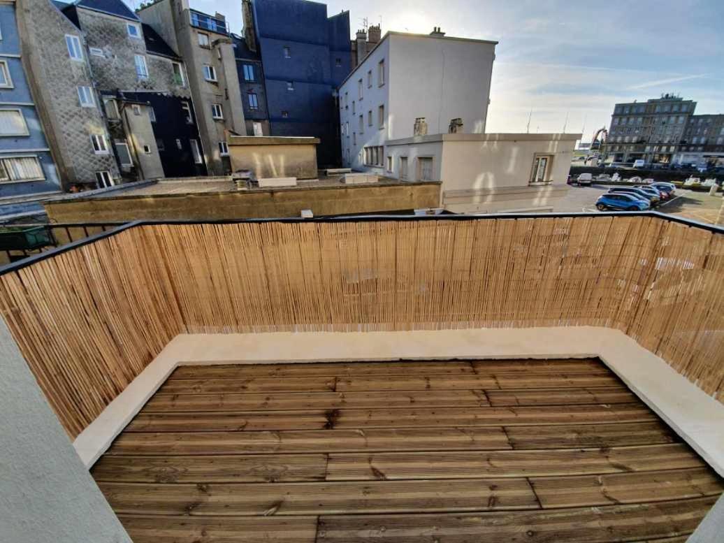 Ferienwohnung Franciscopolis - Terrasse Exterieure - 4 Pers Le Havre Exterior foto