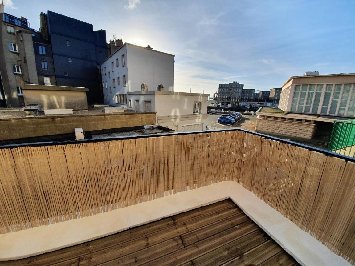 Ferienwohnung Franciscopolis - Terrasse Exterieure - 4 Pers Le Havre Exterior foto